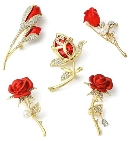 UR URLIFEHALL Lot de broches en plastique acrylique pour vêtements, sacs à dos, bijoux, loisirs créatifs, décoration, Strass