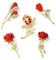 UR URLIFEHALL Lot de broches en plastique acrylique pour vêtements, sacs à dos, bijoux, loisirs créatifs, décoration, Strass