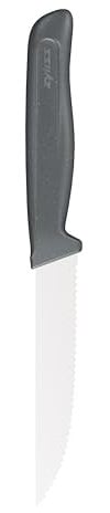 Zyliss Steak Knife, 11cm/4.3in Serrated German Stainless Steel Blade with Sustainable Wheat Straw Non-Slip Handle Professional Kitchen Knife/Vegetable Knife/Pizza Knife, Dishwasher Safe