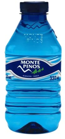 Agua Caja de 35 unidades Monte Pinos PET Botellín Tercio 33 cl