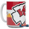 Kansas City Chiefs Tasse aus robustem Keramik NFL Fanartikel + Fanergy Traubenzucker (Triple Logo, 450ml)