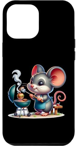 iPhone 12 Pro Max Cute BBQ Mouse Case