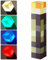 Vmxlso Lámpara Antorcha Lámpara de Pared, 28cm Lámpara de Noche con 4 Colores, Antorcha de Pared Luz de Noche Recargable, Luz Nocturna Infantil Regalos para Salón, Sala de Juegos