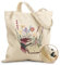 Miss Adola Tote Bag - with Magnetic Buckle and Zipper Inner Pocket for Women Lady Cloth Cotton Tote Bag Aesthetic Book Flower for Travel, Gym, Work, Travel, Shopping