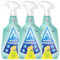 Astonish Cleaning Vinegar Spray 750ml Pack of 3 – Citrus Scent – Multi-Purpose Household Cleaner for Limescale, Windows, Kitchens, Bathrooms, Surfaces, Eco-Friendly, Powerful Degreaser