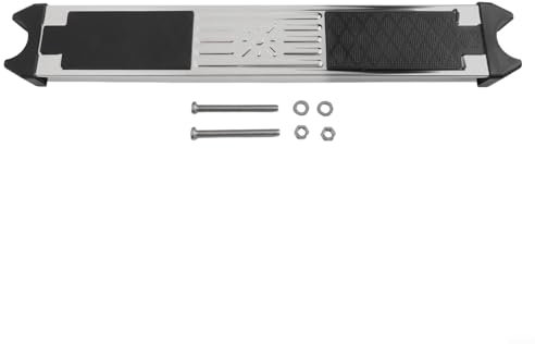 Scaletta per piscina, scaletta per piscina, in acciaio inox, ricambio per fuori terra e sotterraneo, 50 x 7,5 x 2,5 cm