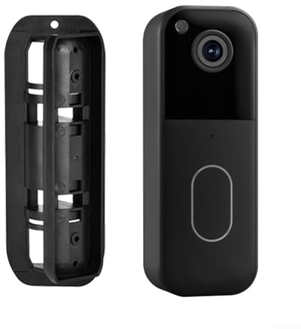 GLFLOW Adjustable Angle Doorbell Mount 45°-135° For 2Nd Gen Video Doorbell, Weather-Resistant Bracket With Charging Access And Easy Installation