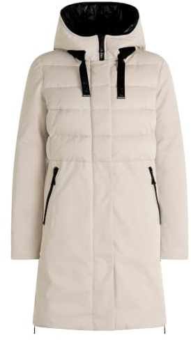 Amber & June Damen Winterjacke Kunstdaune