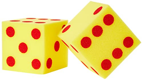 Learning Resources Riesige Weichschaum-Punktewürfel (Set mit 2 Stück)
