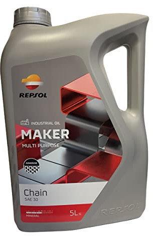 REPSOL Aceite SA30 5LTS EL Mejor para ENGRASE Motosierra