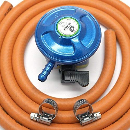 Other Igt 21Mm 28Mbar Butane Gas Regulator & 2 Metre Hose Kit With 2 Clips