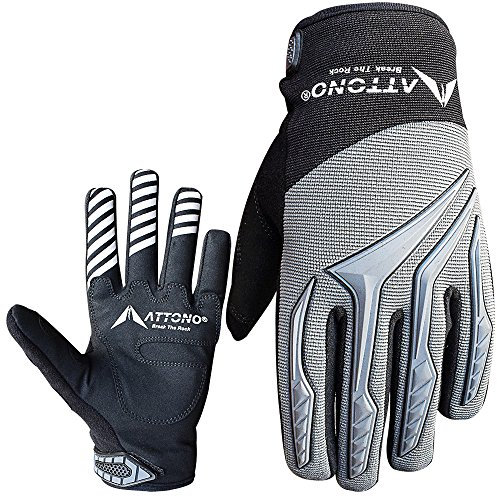 ATTONO Motocrosshandschuhe Motocross Enduro Quad Mountainbike Fahrrad BMX Handschuhe - Gr. 8/M