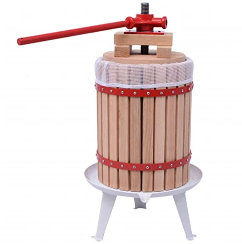 vidaXL Obstpresse 18L Weinpresse Saftpresse Obstmühle Maischepresse Entsafter