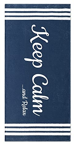 HOMELEVEL Strandtuch XXL Handtuch 90x180cm - Strandhandtuch Badetuch Strandlaken - schnelltrocknend saugfähig - Badelaken Badehandtuch - div. Farben und Motive