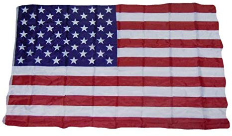 R&F srls Bandiera Stati Uniti USA Nazionale Tessuto Misura Standard 90 X 150 cm