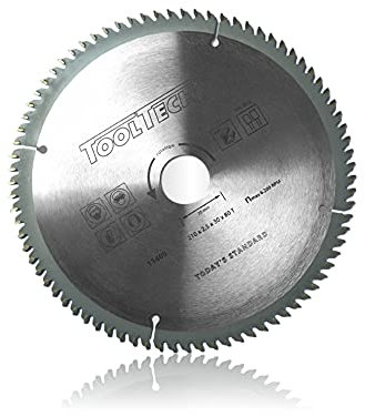 Lama per sega circolare professionale 210 x 30 mm per HM NE metallo 80 Z 3 anelli riduttori lama extra molti denti in alluminio plastica ferro (2, lama circolare)