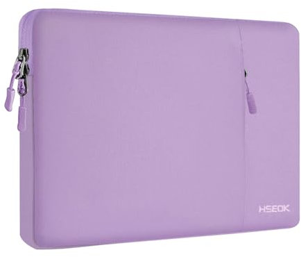 HSEOK Custodia Computer PC 15.6 Pollici Notebook Portatile Borsa Sleeve a 2 Scomparti Impermeabile, Compatibile da 15-15,6 Pollici dell/Ausu/Acer/HP/Toshiba/Lenovo/Surface Book,L02P01