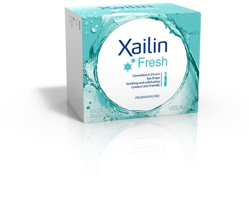 Xailin Fresh 30x0.4 Millilitres Eye Drops x 4 Pack