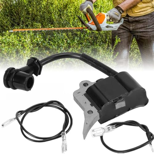 Bobina di Accensione Sostituzione, Bobina Accessorio di accensione per Motosega 2500 25CC Professionale ricambi di Ricambio per Utensili da Giardino