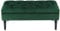 Warmiehomy Footstool With Storage Multifunction Ice velvet Ottoman Stool With Rubber Wooden Leg,Piano Chair Stool Keyboard Bench with Storage Dark Green(102 * 41 * 43cm)