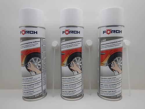 FORCH L255 HOHLRAUMVERSIEGELUNG HOHLRAUM HOHLRAUMWACHS Spray ROST 500ML (3)