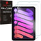 TECHGEAR [2 Pezzi] Vetro Temperato Compatibile con iPad Mini 6 2021 - Autentica Pellicola protecttiva in Vetro Temperato Salvaschermo [Durezza 9H] [Anti-graffio] [Ultra Chiaro] [Senza Bolle]