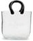 Riviera Maison - Vase, Blumenvase - RM Tiny Bag Vase - Glas - Farbe: klar, schwarz Vase, Blumenvase - RM Tiny Bag Vase - Glas - Farbe: klar, schwarz - (LxBxH) 19,5 x 11 x 24 cm