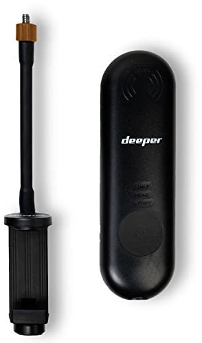 Kit amplificateur de portée Deeper avec Support pour téléphone et amplificateur de portée, Accessoires de pêche, prolongateur de portée Wi-FI pour pêche à la Carpe Compatible avec Le sondeur Deeper