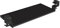 FIX&EASY Tastaturauszug klemmbar mit Tastaturablage 800X300mm schwarz matt Dekor, Tischklemmen höhenverstellbar schwarz, Schienen schwarz 300mm, Auszug für Tastatur Maus Keyboard und Laptop Ablage