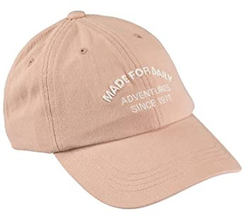 camel active Damen Sixpannel-Cap mit Statement-Stickerei Rosa, Womenswear-OS