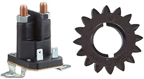 Greenstar 4621 Relais de démarreur pour Castelgarden TC102/TCP122 & 6256 Pignon de démarreur