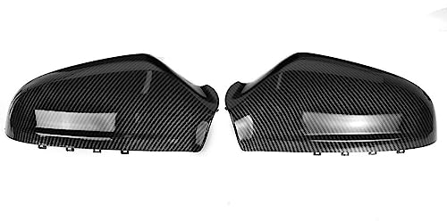 Auto-Spiegelkappen Carbon Look Auto Seite Tür Flügel Rückspiegel Abdeckung Rückspiegel Abdeckung Für Opel Astra H 2004-2013