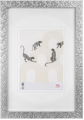 walther design Mosaic Bilderrahmen, 10x15 cm, silber, NV015S
