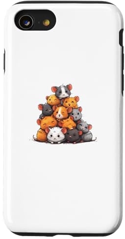 Hülle für iPhone SE (2020) / 7 / 8 Anime Kawaii Mäuse Maus Jungen Mädchen