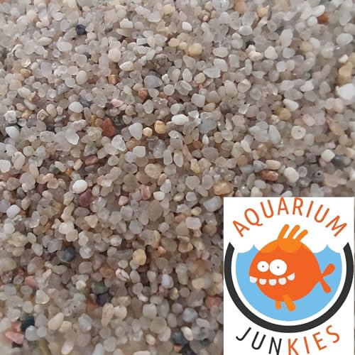cemcon Aquarim-Junkies Aquarienkies, Bodengrund Natur rötl., 25 kg Sack (0,7-1,2 mm)