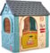 FEBER - Casual House, Kinderhaus mit schwingender Tür und Aufklebern zur Dekoration Farben, die gegen Sonnenlicht beständig sind, leicht zu montieren, geeignet ab 2 Jahren, Famosa (FEH22000)