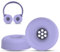 Silikonhülle kompatibel mit JBL Tune 520BT, Ohrpolster, kratzfest, waschbar, Silikonhülle für JBL Tune 520BT Ohrpolster, Violett