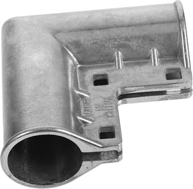 WOONEKY Aluminum Fence Gate Elbow Gate Elbow Corners Chain Link Fence Fitting Effortless Assembly