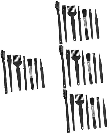 DOITOOL Lot De 4 Brosses De Nettoyage Pour Petits Appareils Électroménagers Récureur De Téléphone Lingettes Mécaniques Accessoires Pour Clavier Extracteur De Touches Outils Pour