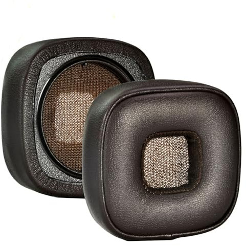 Yaowanguan Cuscinetti Auricolari per Marshall Major V Cuffie Wireless Bluetooth,Marrone Padiglione Auricolare di Ricambio per Marshall Major V Generation 5 Cuffie Wireless Bluetooth