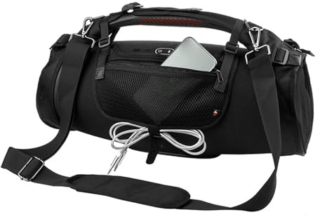 Rengue Protective Case for Boombox 1 2 3 Speaker, Speaker, High-Grade Material with Shoulder Strap, Mobile Phone Bag Protective Case for Boombox 1 2 3 Nan