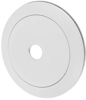 BCOATH Anneau de Fixation pour Abat-jour, Accessoires de Lampe, Acier Inoxydable Blanc, Compatible Abat-jour en Verre et Ampoules, pour Lampadaires et Suspensions