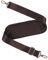 BOMKEE Schultergurt Abnehmbare Schulterpolster Rucksack mit Metall Drehhaken für Messenger Taschen Lange Straps Tasche Zubehör (Braun)