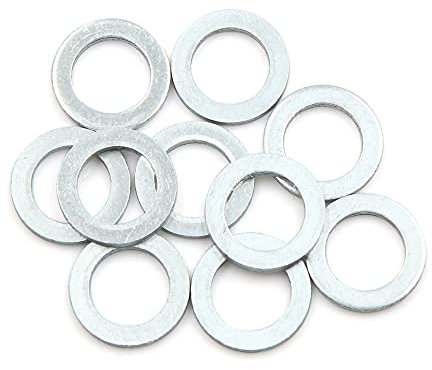 sourcing map 10 stücke Motoröl Quetschscheiben Ablassschraube Dichtungen 12mm ID. 19,7 mm Außendurchmesser. für das Auto