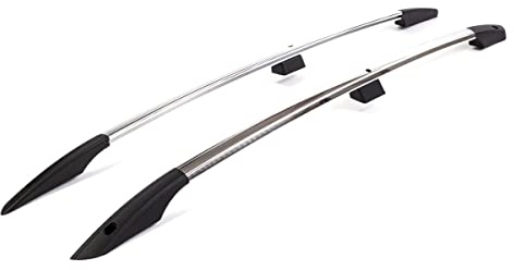 Germansell Dachreling kompatibel mit Ford Custom Transit Tourneo L1 ab Bj. 2012 Alu Hochglanz