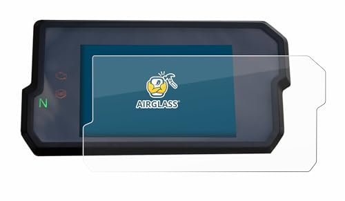 BROTECT Schutzglas für KTM 125/390 Duke 2017+ Schutzfolie Panzer Folie Glas Displayschutz Made in Germany [Kratzfest 9H, Anti-Fingerprint]