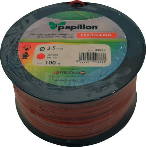 PAPILLON Filo Nylon rotondo professionale Ø 3,5 mm, 100 metri