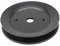 SECURA Poulie (Palier de lame) Ø123mm compatible avec Husqvarna LT151 960110110 Tracteur de pelouse
