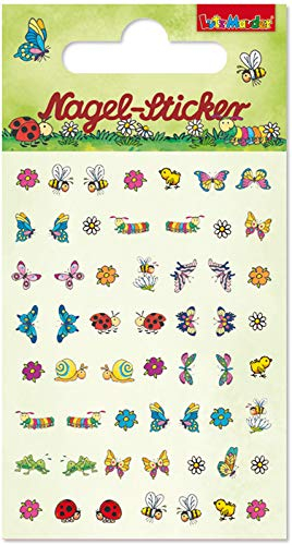 Mauder Verlag 56 Ohr- und Nagelsticker * SÜSSE Tiere * für Kinder und Erwachsene | Sticker Ohrsticker Mädchen Frühling