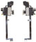 Flex Cable Repair Parts Replacement compatible with iPhone XS Max, (with proximity sensor, with speaker, with microphone)